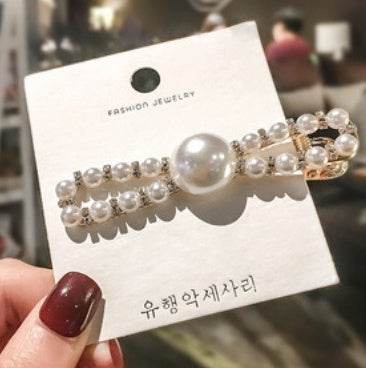 Elegant Pearl Bling Hair Clip - www.Shopthatapp.com