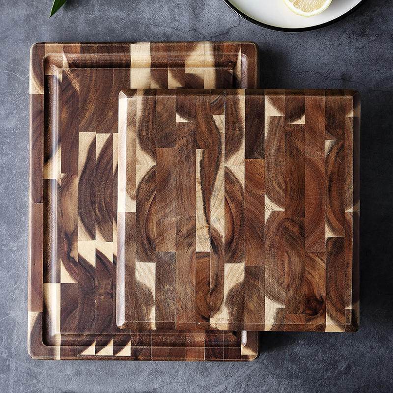 Luxury chopping board  Kitchen Household Parquet Solid Wood Cutting Board - www.Shopthatapp.com