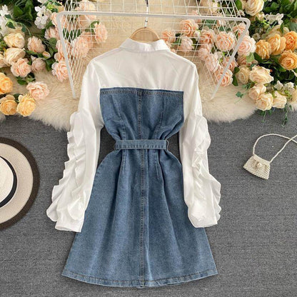 New Fashion Retro denim dress - www.Shopthatapp.com