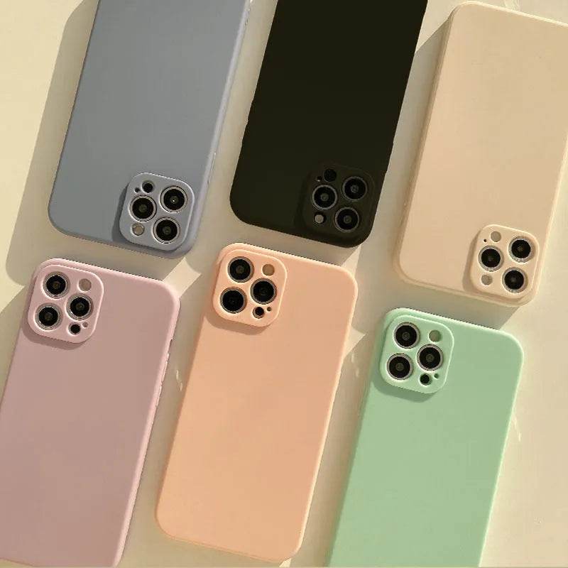 Original Liquid Silicone Frosted Phone Case - www.Shopthatapp.com