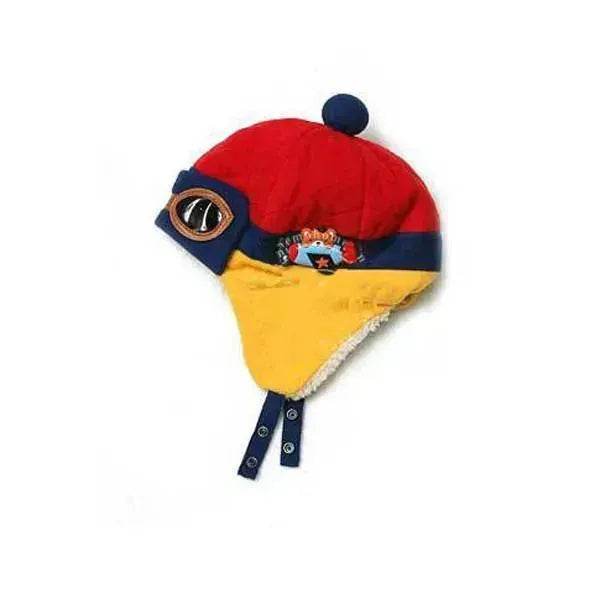 Baby and Toddler Winter hat Hooded Winter Pilot  Beanie Warm baby cap - www.Shopthatapp.com