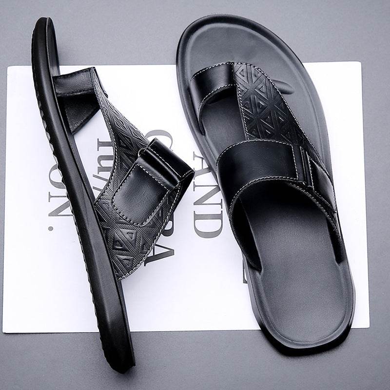 Men's Fashion All-matching Simple Beach Slippers - www.Shopthatapp.com