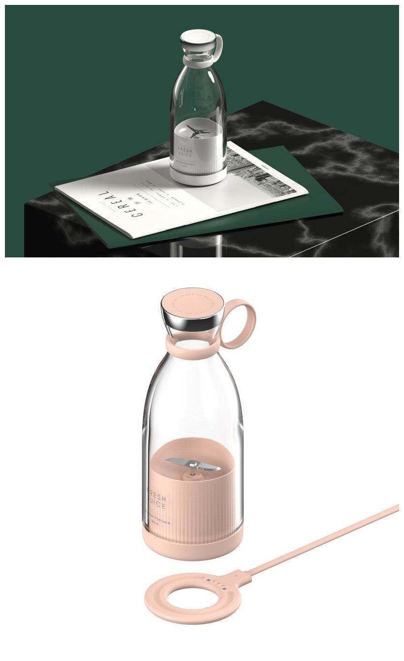 350ML Electric Smoothie Juicer Blender Mixer USB Rechargeable Household Portable Blender Maker Cup - www.Shopthatapp.com