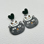 Halloween Day Ornament Colorful Ghost Eyes Funny Acrylic Earrings For Women - www.Shopthatapp.com