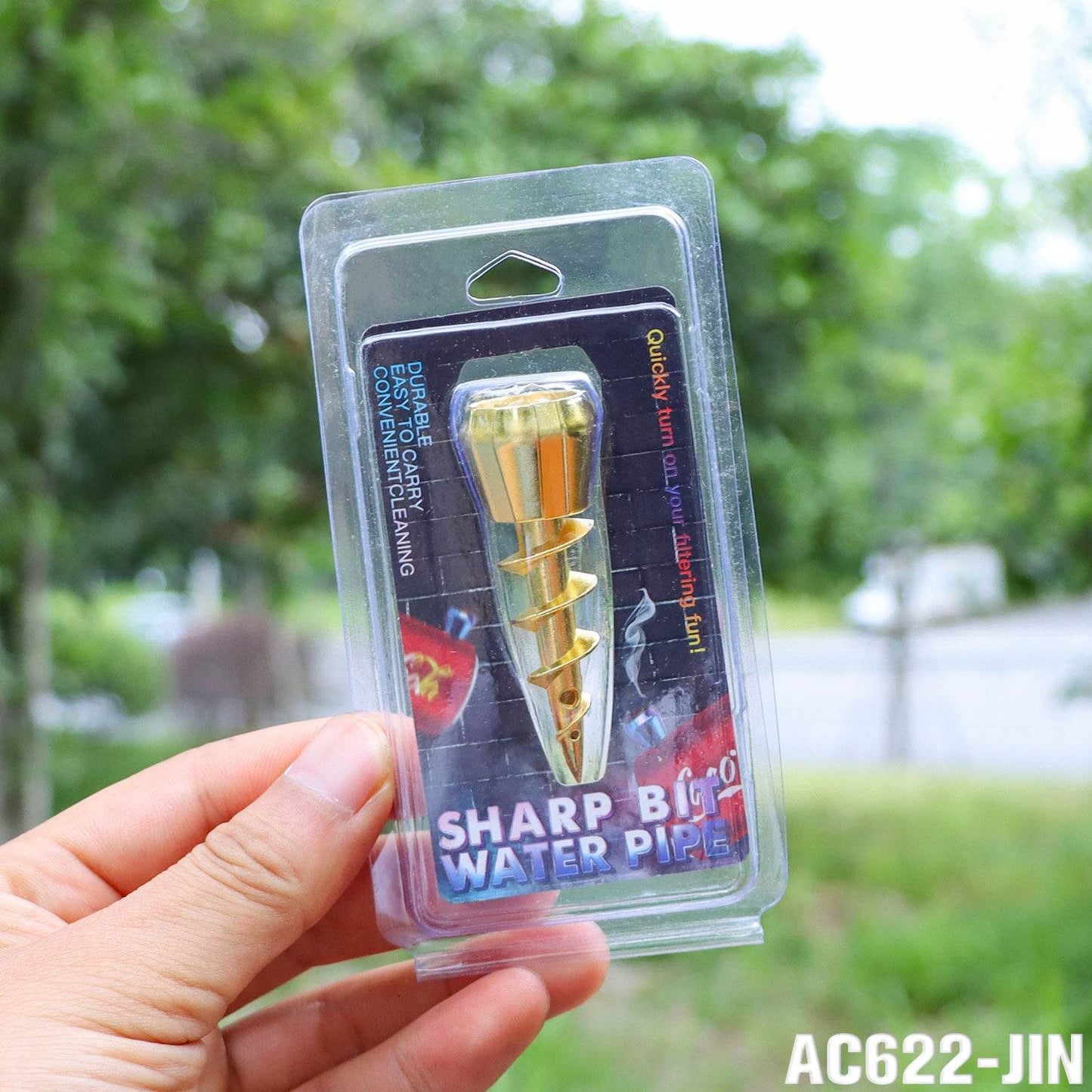 23mm Metal Screw Shape Hookah Metal Gun Head Accessories - www.Shopthatapp.com #