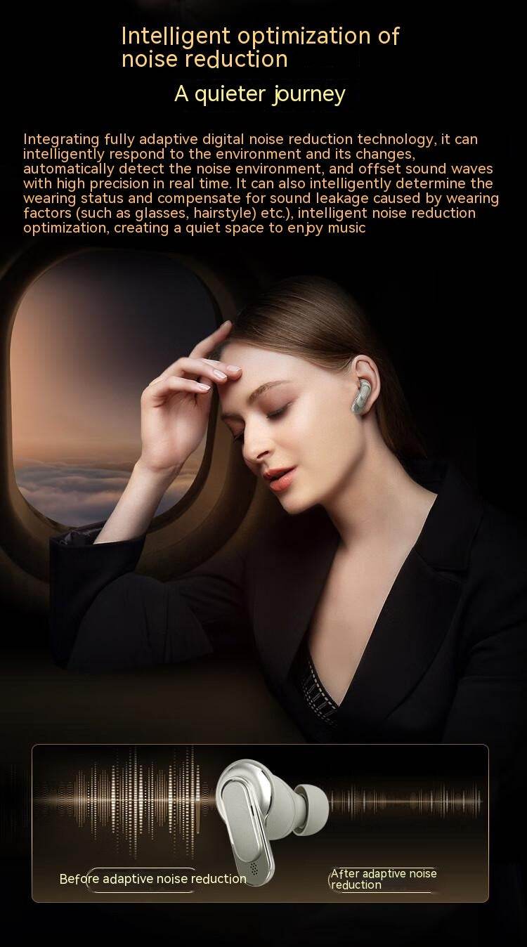 Smart Screen Noise-Cancelling Bluetooth earbuds True Wireless In-ear Headphone - www.Shopthatapp.com