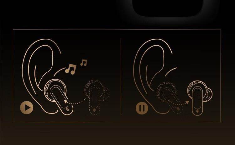 Smart Screen Noise-Cancelling Bluetooth earbuds True Wireless In-ear Headphone - www.Shopthatapp.com