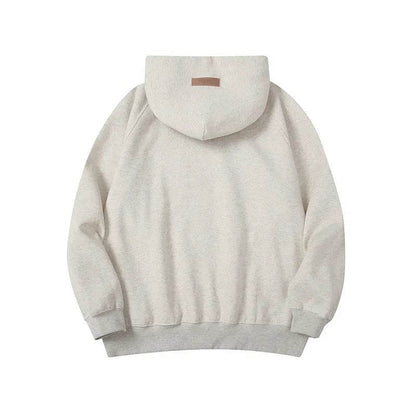 Men's Three-dimensional Alphabet Plus Velvet Hoodie Pullover sweatshirt - www.Shopthatapp.com