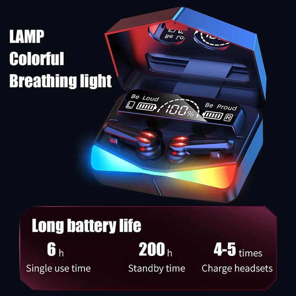 TWS Wireless Gaming Earbuds True Wireless Bluetooth earphone E-sports in-ear device low latency - www.Shopthatapp.com