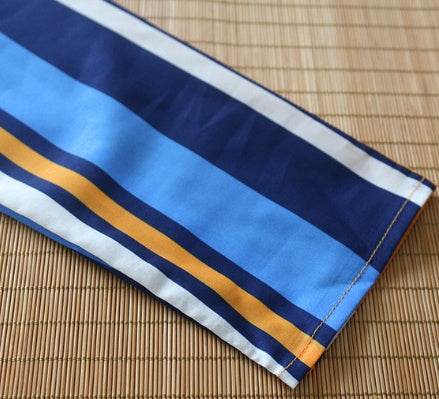 Stripe Shirt Women's Dress Spring Summer Chiffon V-neck Sexy Maxi Dresses Sexy Elegant Casual Girl Lace Women Long Sleeve - www.Shopthatapp.com