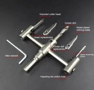 Adjustable Decorative False Ceiling Hole Cutter - www.Shopthatapp.com