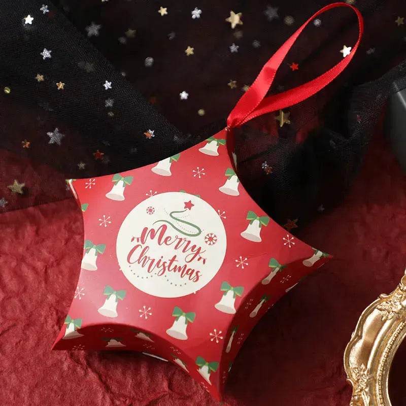 Christmas Gift Boxes Santa Claus Candy Box Star Shape Merry Christmas Boxes Bags for Home New Year Xmas Decor Kids Gifts - www.Shopthatapp.com