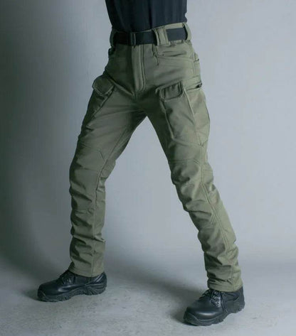 IX7 Shell Tactical Pants Men's Business Shirt Fleece Trousers Pant - www.Shopthatapp.com