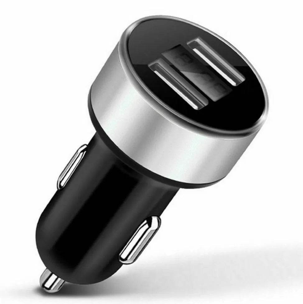 Fast Charging - Automobile Smart Digital LED display car charger - www.Shopthatapp.com