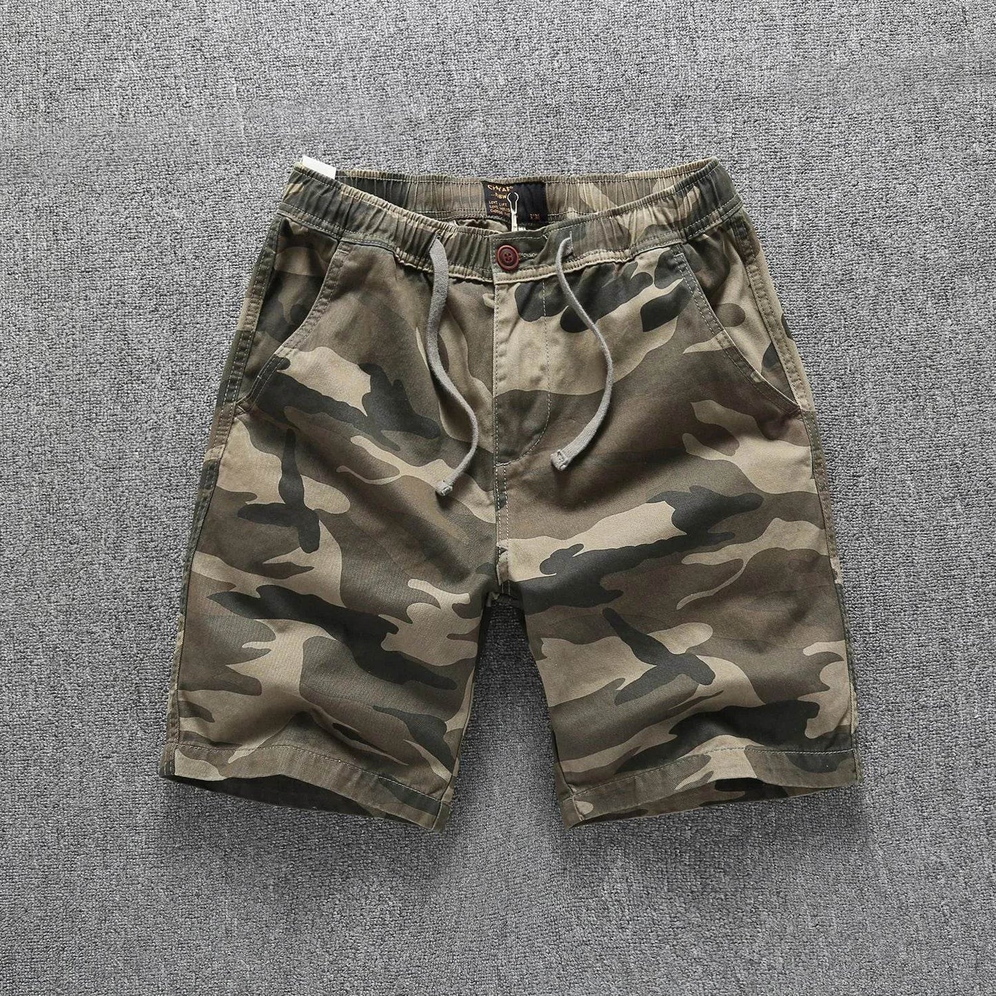 Straight Sports Leisure Five-point Workwear Cotton Camouflage Short Pants - www.Shopthatapp.com