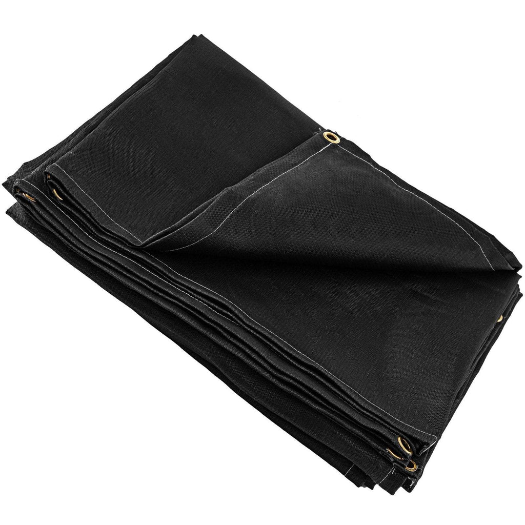 8 X 10 Ft Welding Blanket Black Fiberglass Blanket Portable Fiberglass Fire Retardant Blanket Welding Mat Welding Fireproof Thermal Resistant Insulation With Carry Bag - www.Shopthatapp.com