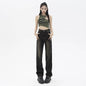 Low rise Distressed Oversized Street style Jean Pant women - www.Shopthatapp.com