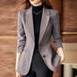 Fashion Personality Woolen Business Formal Blazer jacket Women - www.Shopthatapp.com