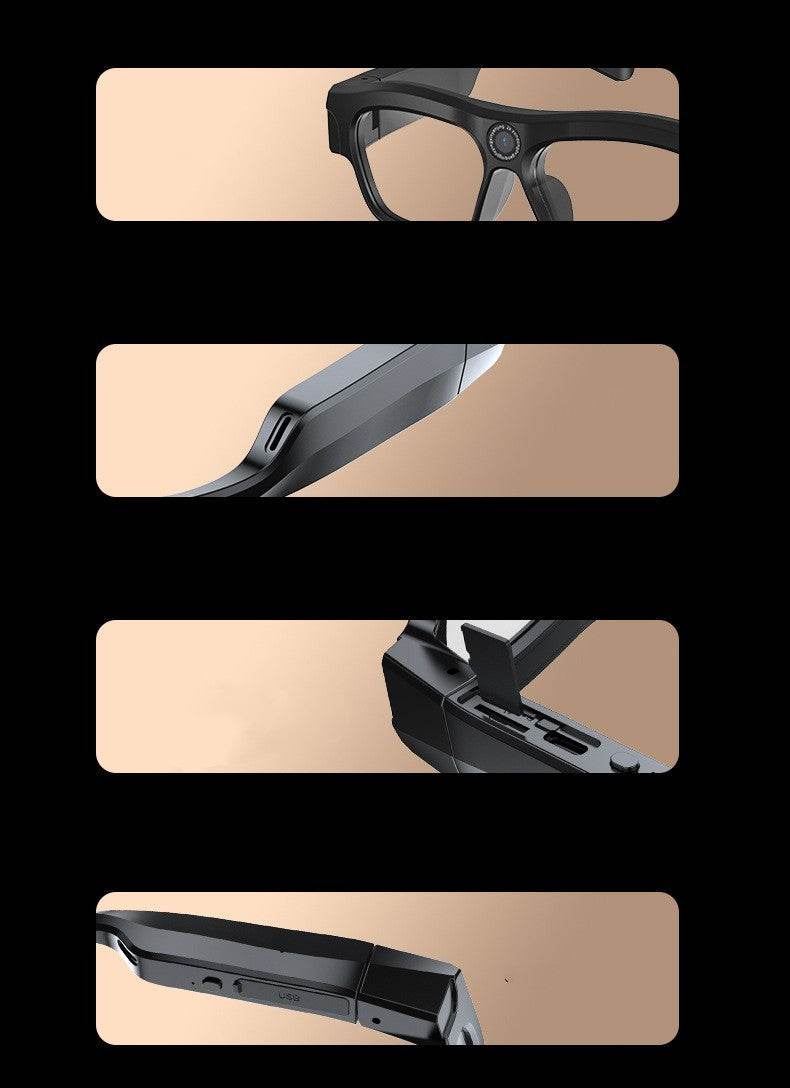 Smart Glasses Touch Black Technology Can Call - www.Shopthatapp.com