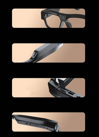 Smart Glasses Touch Black Technology Can Call - www.Shopthatapp.com