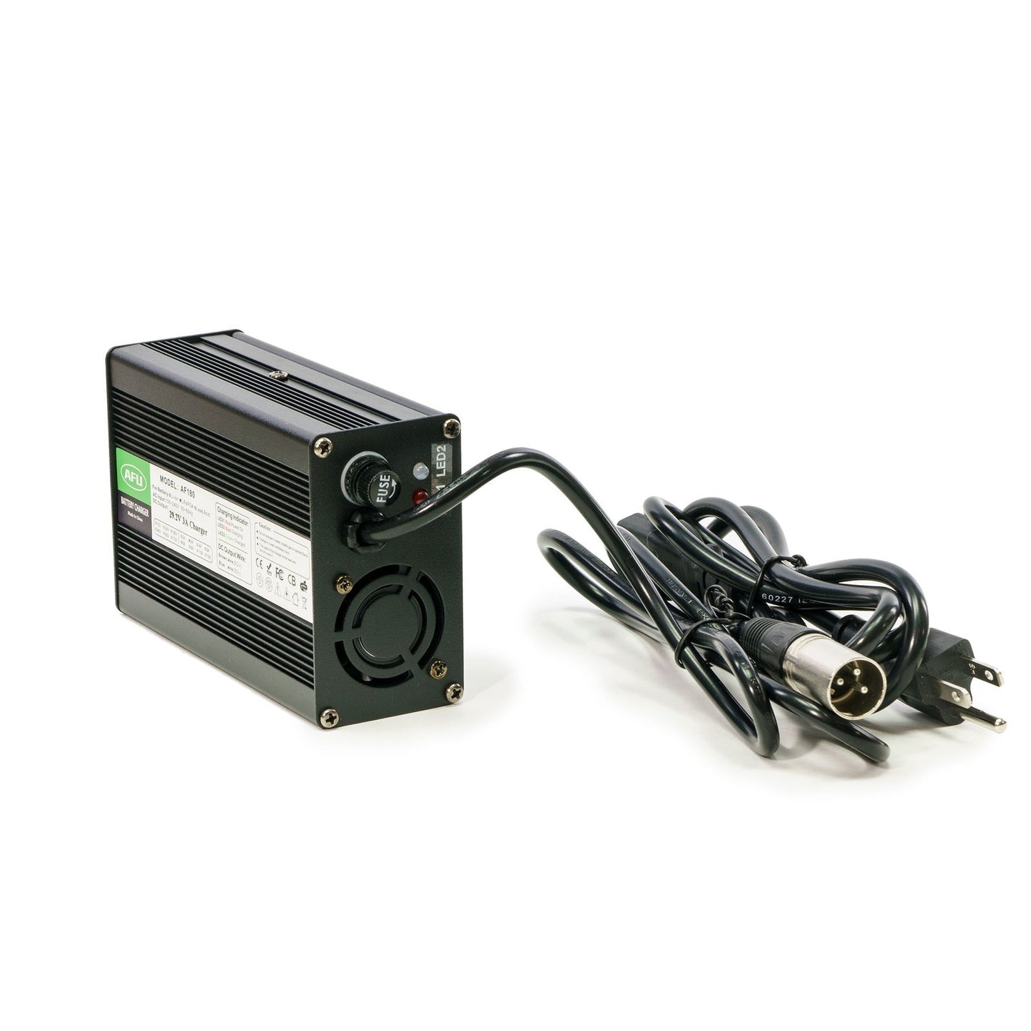 25.6V LiFePO4 Battery Charger, 3A-Outdoor Sporting goods camping-www.Shopthatapp.com-EPG Golf