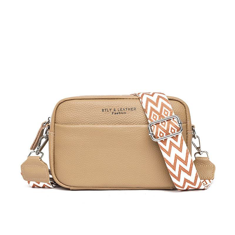 STILY LEATHER crossbody bag - www.Shopthatapp.com