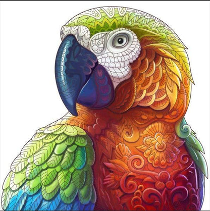 Each Piece Is Animal Shaped Christmas Gift Colorful Elephant Turtle Wooden Jigsaw Puzzles - www.Shopthatapp.com
