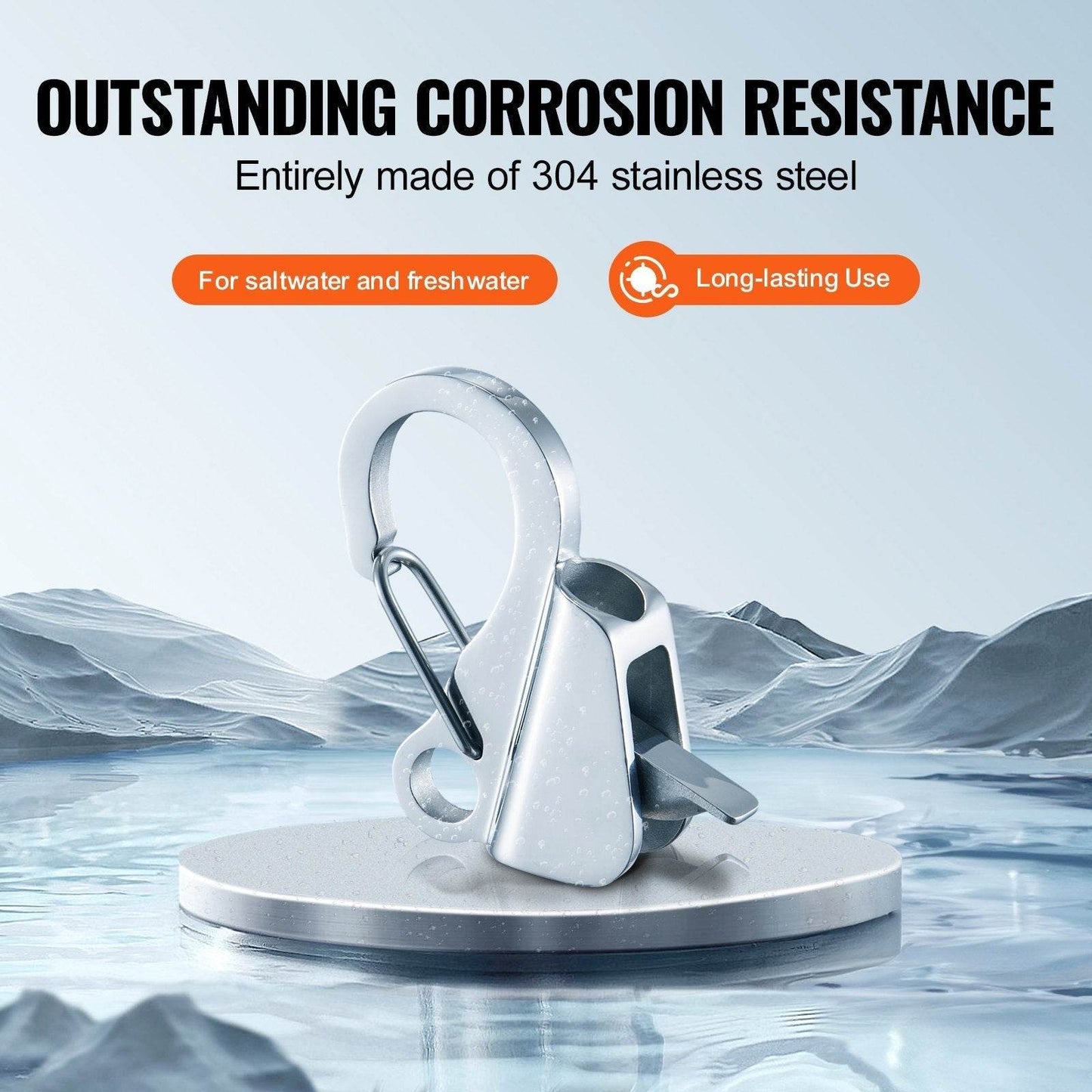 Boat Anchor Hook, 304 Stainless Steel Slide Anchor, Knotless Anchor System With Quick Release, Boat Anchor Hook Clips For - www.Shopthatapp.com