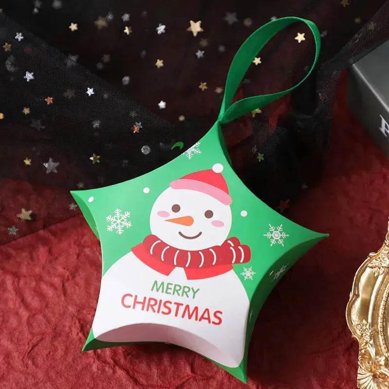 Christmas Gift Boxes Santa Claus Candy Box Star Shape Merry Christmas Boxes Bags for Home New Year Xmas Decor Kids Gifts - www.Shopthatapp.com