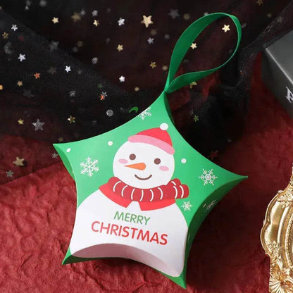 Christmas Gift Boxes Santa Claus Candy Box Star Shape Merry Christmas Boxes Bags for Home New Year Xmas Decor Kids Gifts - www.Shopthatapp.com