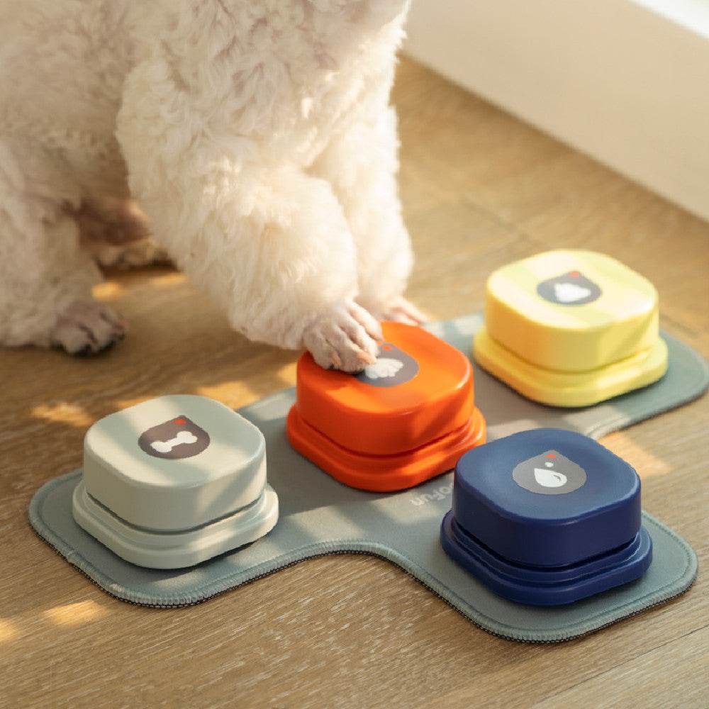 Pet Communication Button One-click Recordable Dog Talking Button - www.Shopthatapp.com