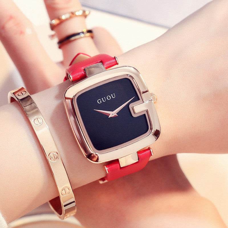 Square bracelet watch - www.Shopthatapp.com