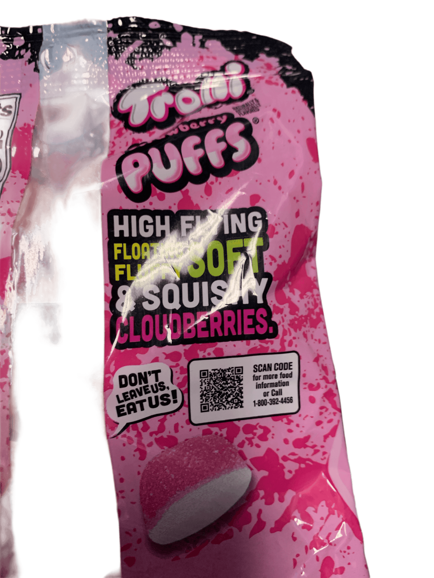 Trolli Strawberry Puffs Flavour 120G - U.S Edition