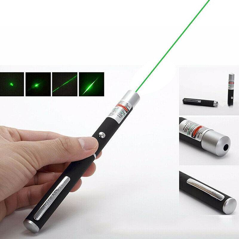 Pet Toy Green Laser Pointer Pen Light Single Beam High Power Lazer Flashlight 900Miles 1mW 532nm Torch - www.Shopthatapp.com