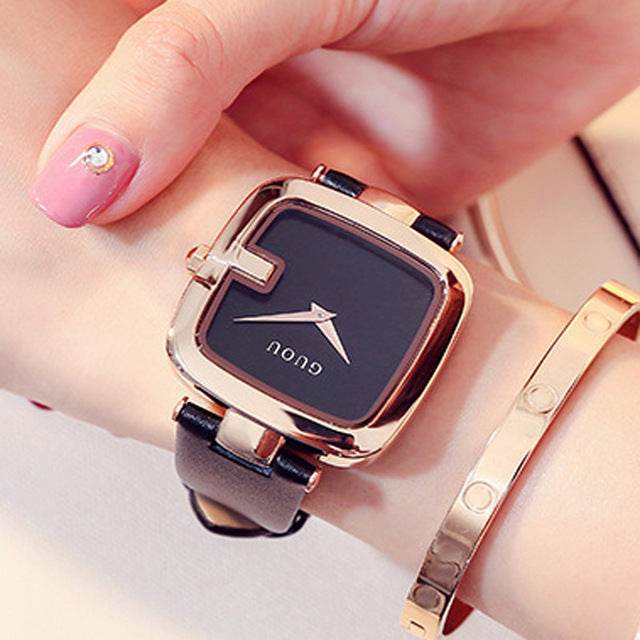 Square bracelet watch - www.Shopthatapp.com