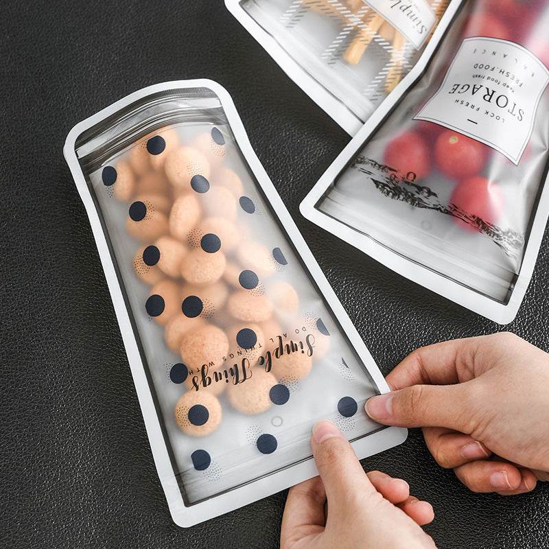 Food Storage Bag Reusable Ziplock Bags Cookie seal Bag - www.Shopthatapp.com