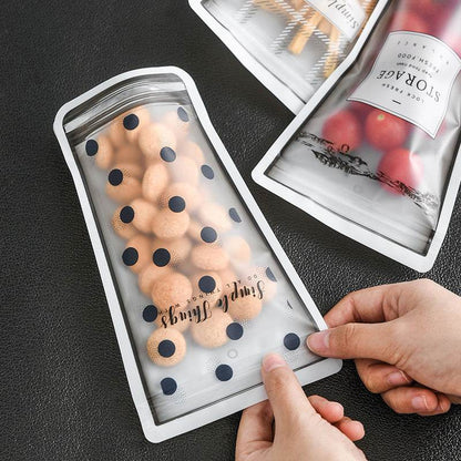Food Storage Bag Reusable Ziplock Bags Cookie seal Bag - www.Shopthatapp.com