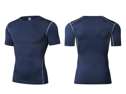 Short sleeve Muscle Fit Workout shirt for men - www.Shopthatapp.com