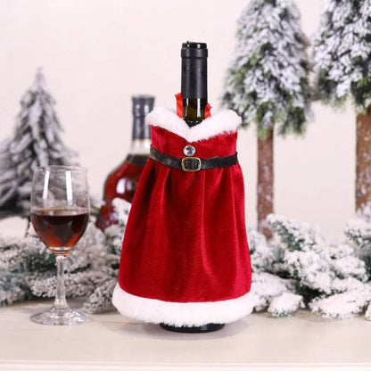 Christmas Decorations Christmas Wine Bottle Socks - www.Shopthatapp.com