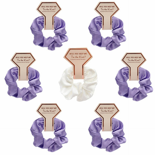 Luxury Silk Satin Hair Scrunchies Hair Ties women - www.Shopthatapp.com