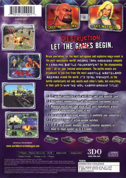 World Destruction League: Thunder Tanks (usagé) - www.Shopthatapp.com