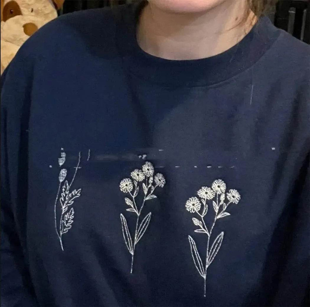 50pcs Water Soluble Stick and Stitch Embroidery Patterns stickers for Clothes - www.Shopthatapp.com