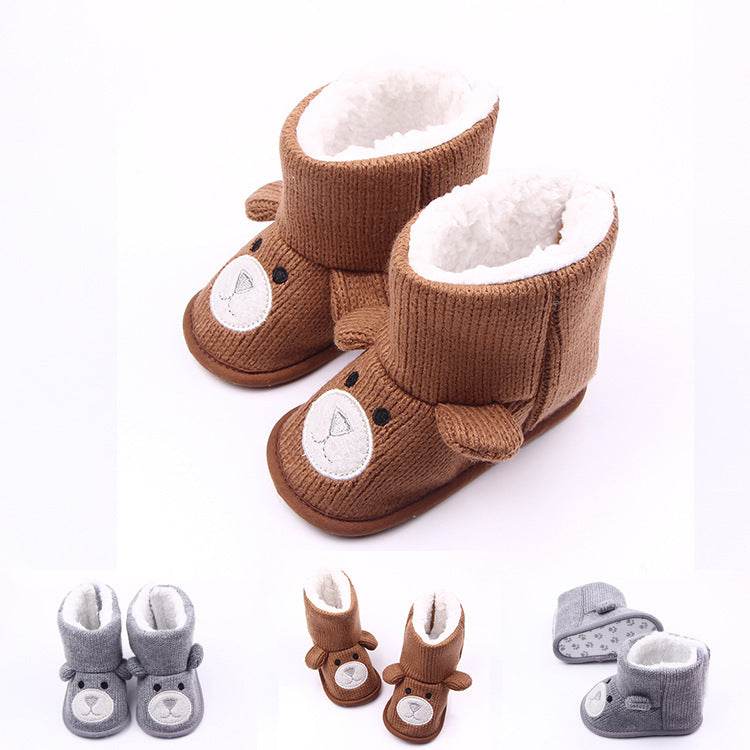 Bear baby shoes toddler shoes infant boot - www.Shopthatapp.com