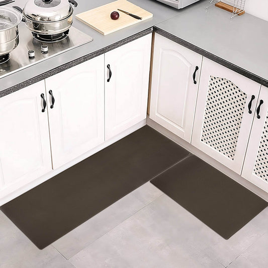 Kitchen Floor Mat Two-piece Set Of Non-slip, Waterproof  Rug And Easy To Scrub For Home, Kitchen - www.Shopthatapp.com