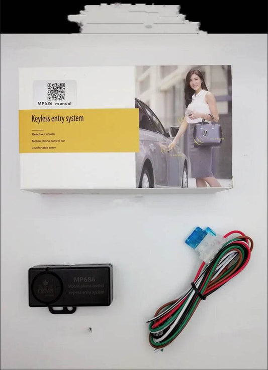 Car Intelligent Induction Keyless Entry GSM Mobile Phone Operated Car Remote Control Anti-theft Device - www.Shopthatapp.com