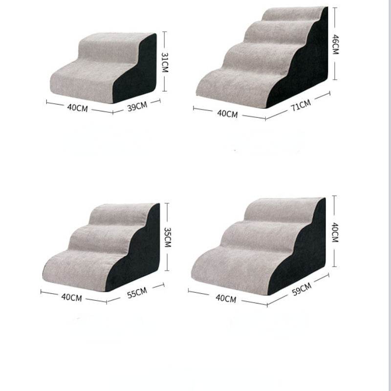 Dog Ramp Stairs for Home – Pet Wave Ramp for Small & Senior Dogs - www.Shopthatapp.com