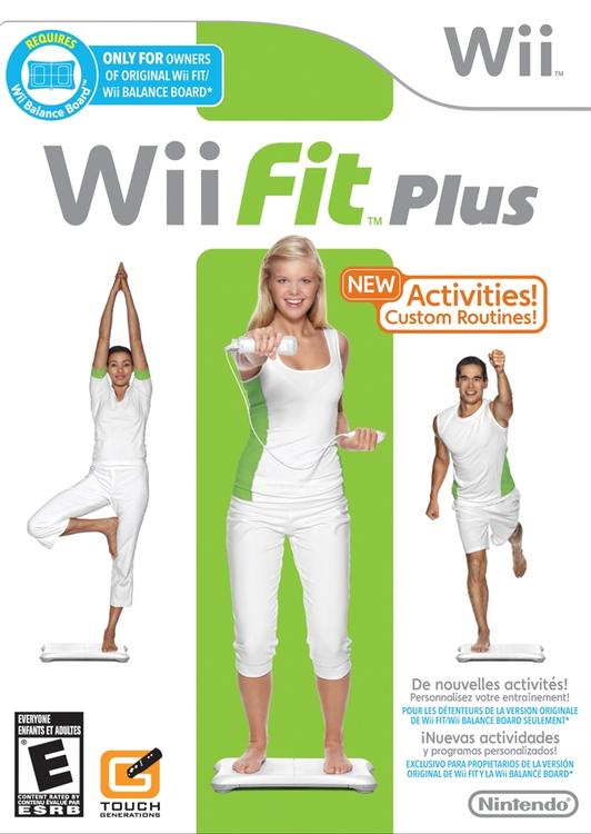 Wii Fit Plus ( Wii balance board not includes but required ) (usagé) - www.Shopthatapp.com