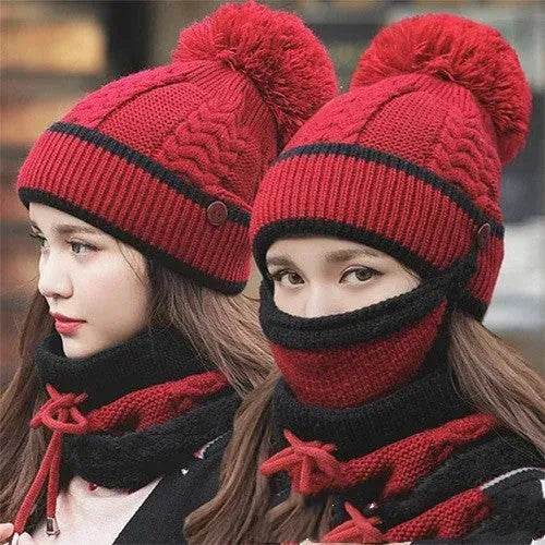 Buy Full Face winter cover knitted mask balaclavas for cold weathers - www.Shopthatapp.com