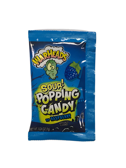 Warheads Sour Popping Candy Blue Raspberry - www.Shopthatapp.com