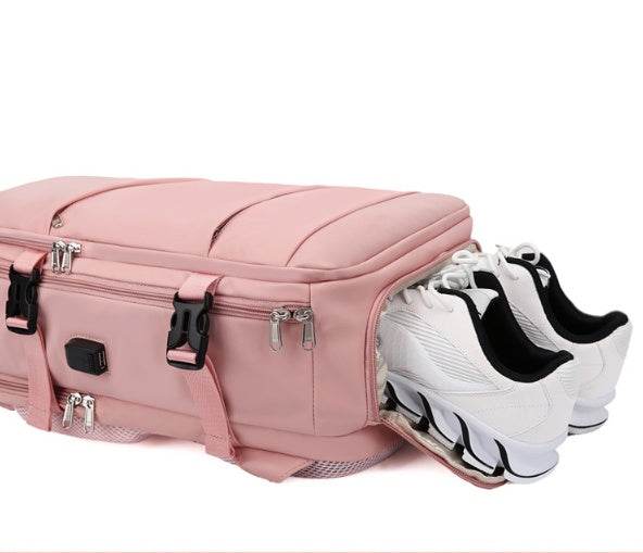 Large capacity leisure school Laptop Girls backpack - www.Shopthatapp.com